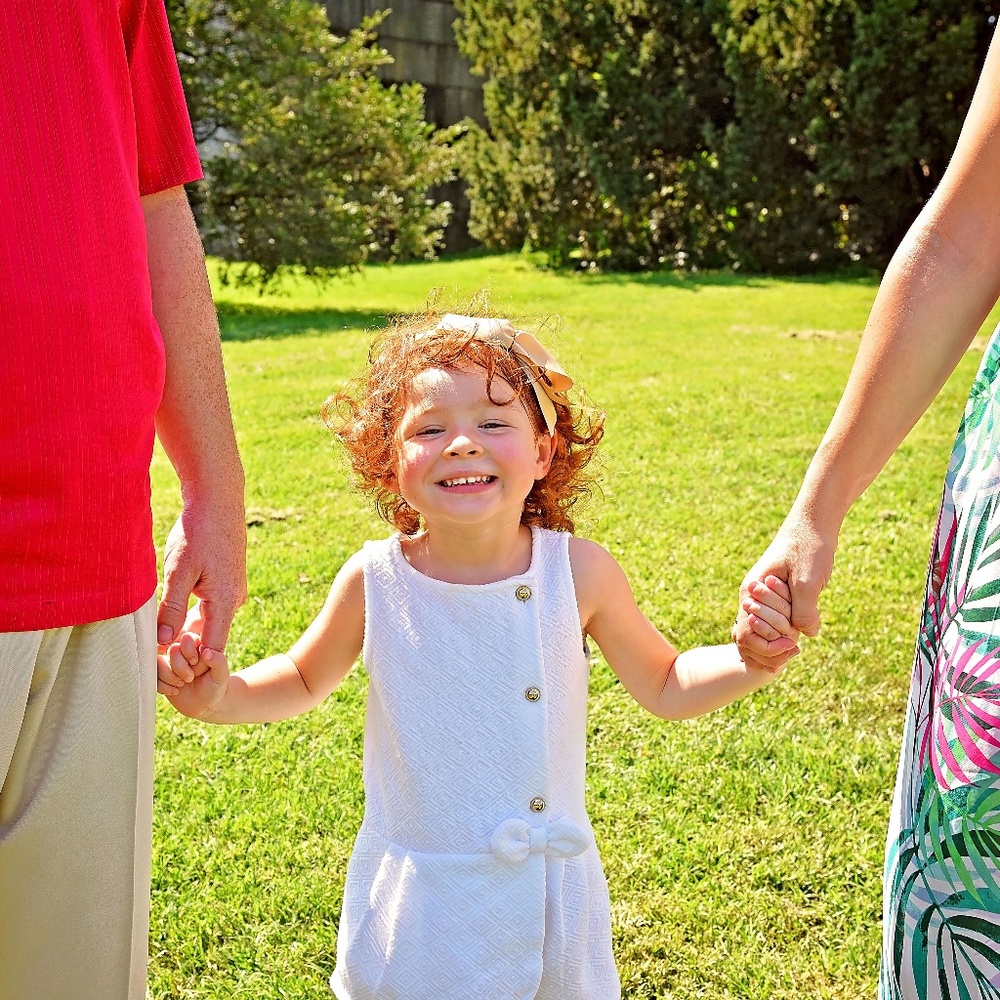Janie and Jack White Romper